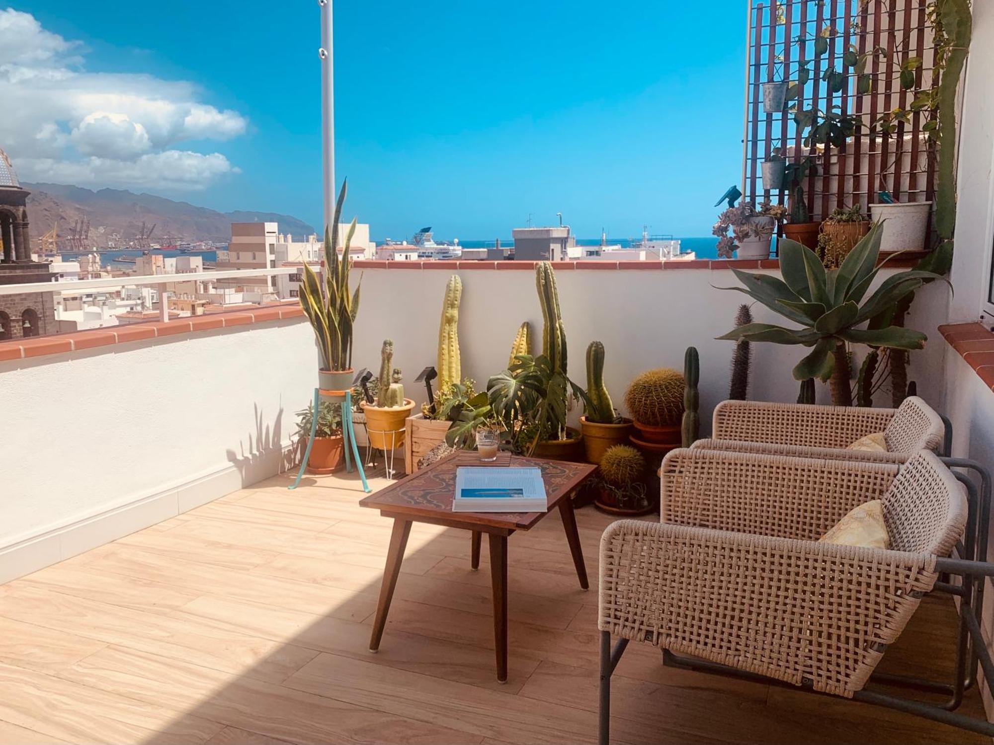 Atico Con Terraza, Vistas Panoramicas Y Parking Appartement Santa Cruz de Tenerife Buitenkant foto