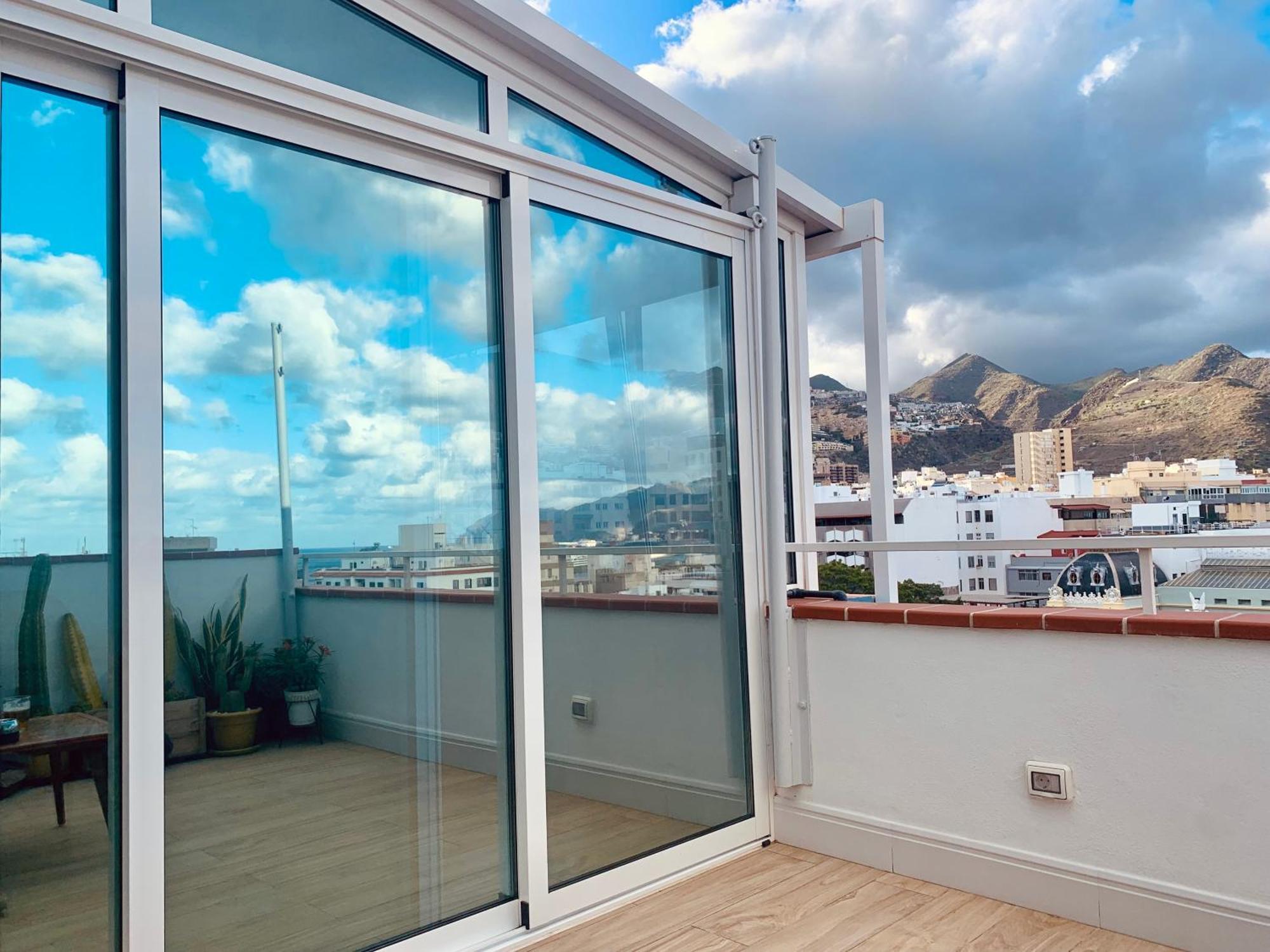 Atico Con Terraza, Vistas Panoramicas Y Parking Appartement Santa Cruz de Tenerife Buitenkant foto