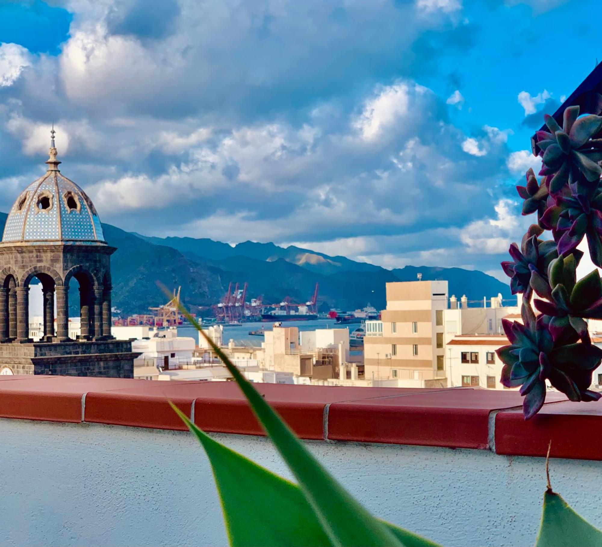 Atico Con Terraza, Vistas Panoramicas Y Parking Appartement Santa Cruz de Tenerife Buitenkant foto