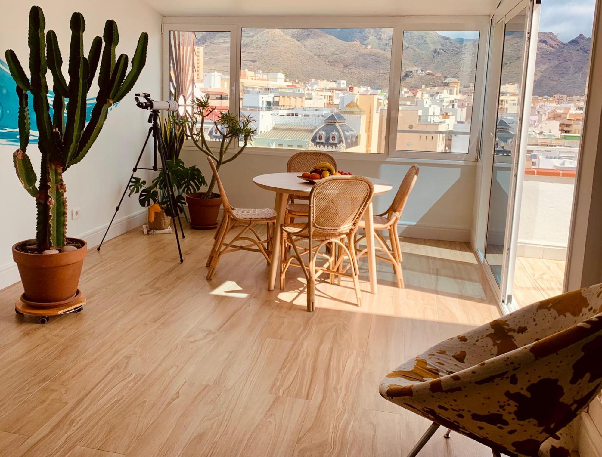 Atico Con Terraza, Vistas Panoramicas Y Parking Appartement Santa Cruz de Tenerife Buitenkant foto